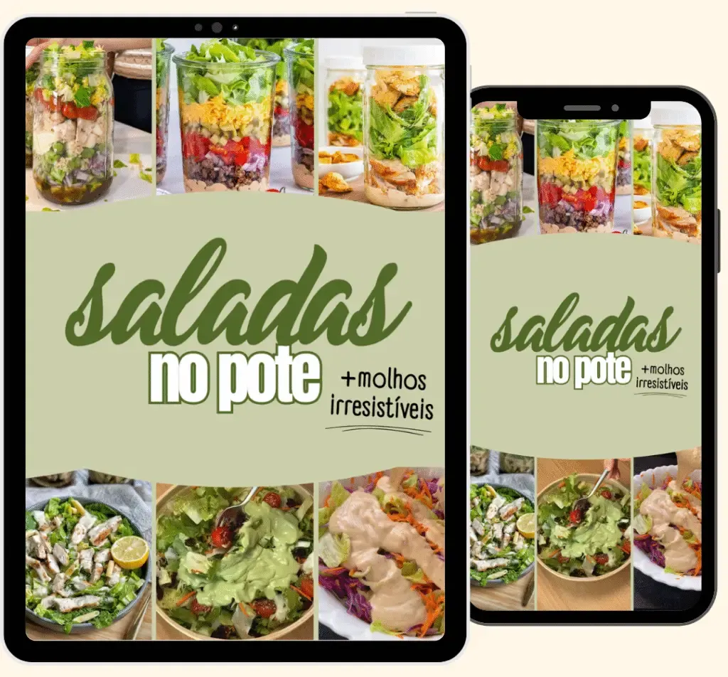 Saladas no Pote + Molhos Irresistíveis